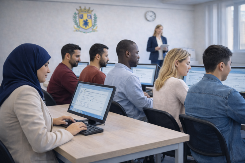 EXAMEN TCF A AIX EN PROVENCE SIDJI FORMATION