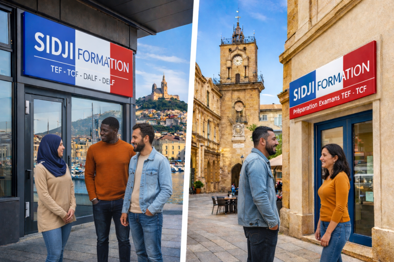Examen TEF à Salon-de-Provence avec Sidji formation