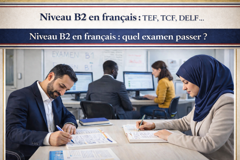 Niveau B2 en français  quel examen passer